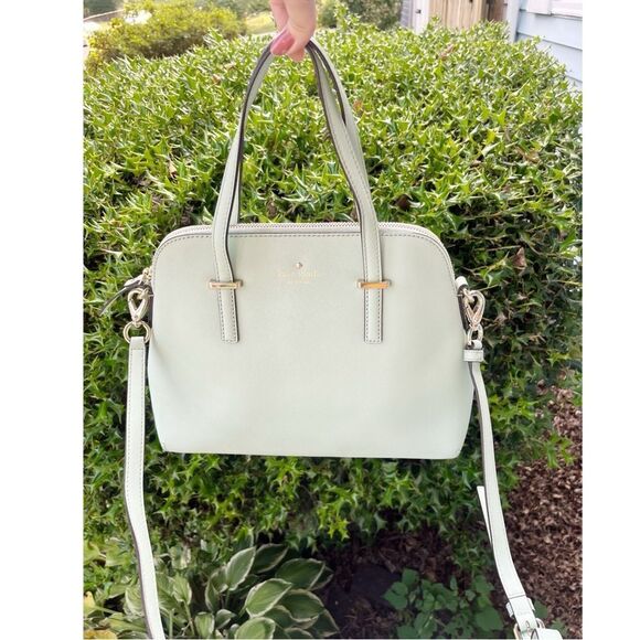 kate spade Handbags - Kate Spade Cedar Street Maise Satchel Mint Mojito EUC